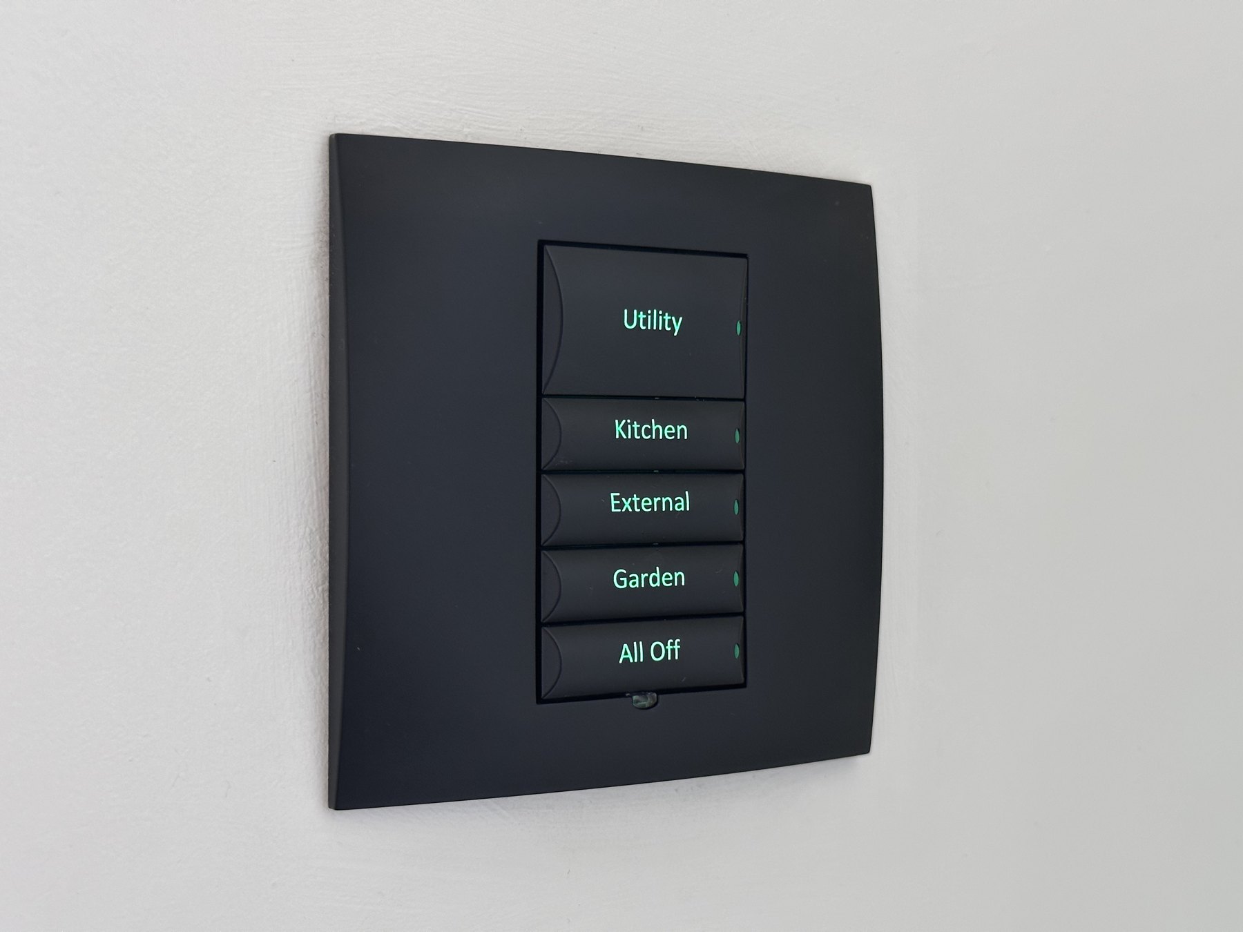 Lighting and shading keypad